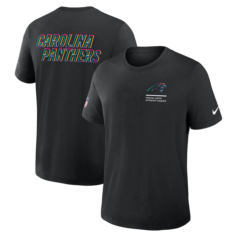 Men Carolina Panthers 4 Nike NFL 2025 T shirt